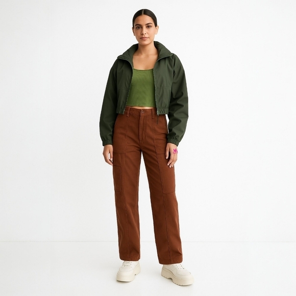 Aritzia Pants - NWT Aritzia Sunday Best Oscar Cargo Utility Pants - 90s Gorpcore Streetwear - 4